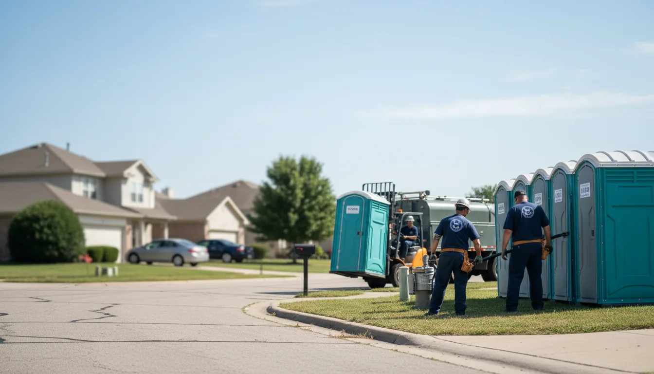 Porta Potty Rental in Bonham, TX near me